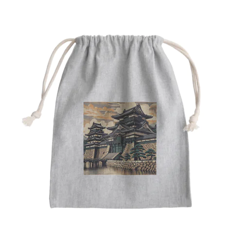 二条城　世界遺産　絵画 Mini Drawstring Bag