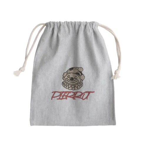 PIERROTくん Mini Drawstring Bag