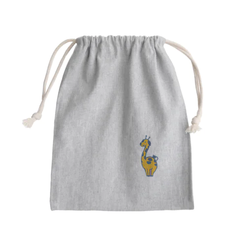 きりんのエスビー Mini Drawstring Bag