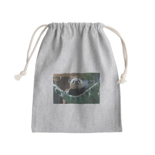 上野動物園シャンシャン Mini Drawstring Bag