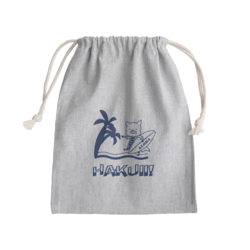 アロハ～ハクイ（白衣）!  Mini Drawstring Bag