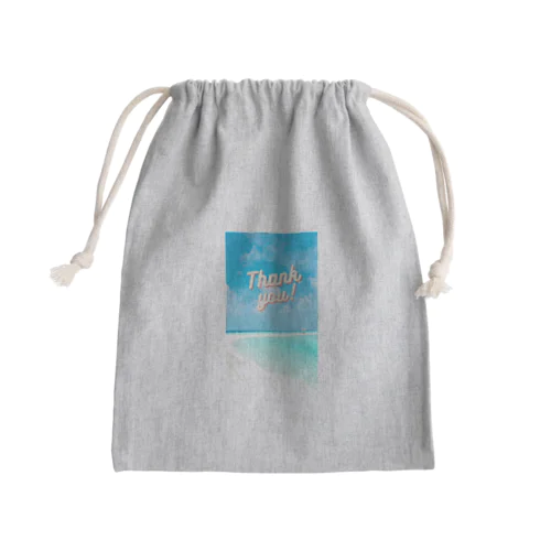 夏よ！ありがとう♥ Mini Drawstring Bag