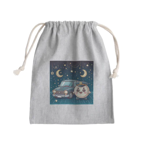 可愛い車キャラクター2 Mini Drawstring Bag