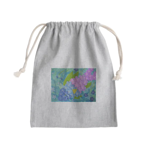 勿忘草　ワスレナグサ Mini Drawstring Bag