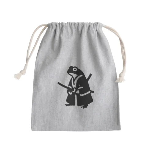 サムライかえるくん Mini Drawstring Bag