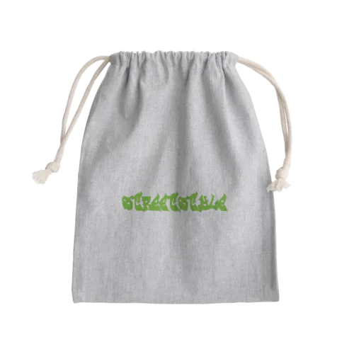 ストリートスタイル Mini Drawstring Bag