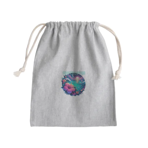 Travelover  Mini Drawstring Bag