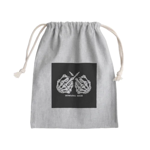 BOWLING HIGH Mini Drawstring Bag