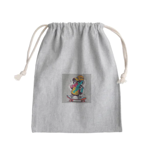 スケ坊や Mini Drawstring Bag