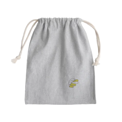 かなりあ色な羽 Mini Drawstring Bag