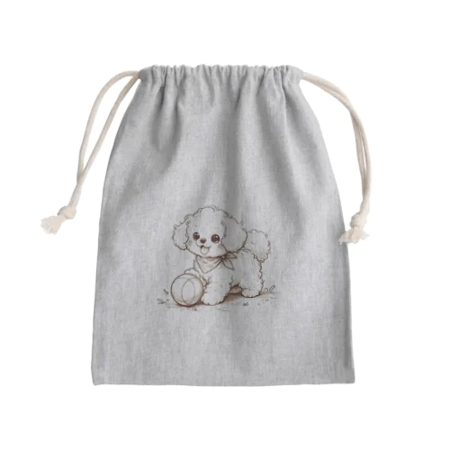 一緒にあそぼ Mini Drawstring Bag