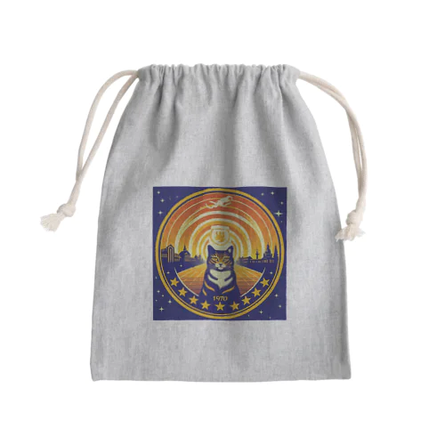 Meow University シリーズ【星】 Mini Drawstring Bag