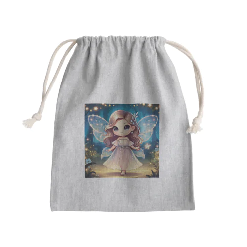 ミル Mini Drawstring Bag