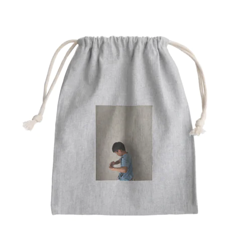 ぼくのカッコいいポーズ Mini Drawstring Bag