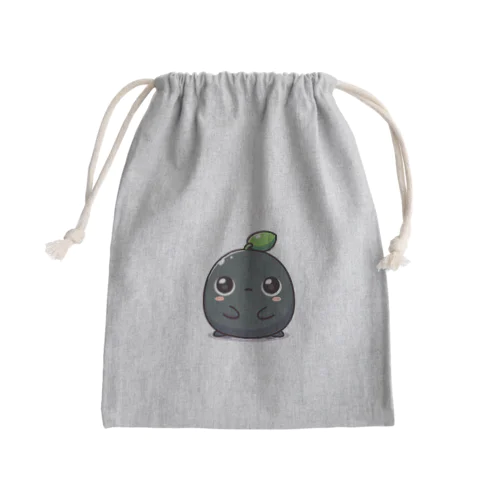 黒豆から生まれたキャラクター Mini Drawstring Bag