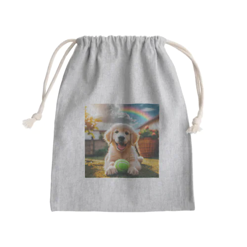 犬のグッズ Mini Drawstring Bag