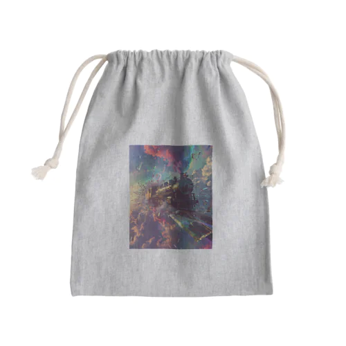 「ガラスの次元を越える旅」 Mini Drawstring Bag