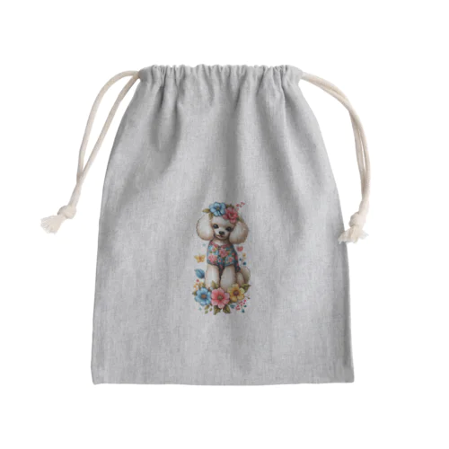 犬のグッズ Mini Drawstring Bag