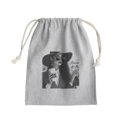 海外ガールのグッズ Mini Drawstring Bag