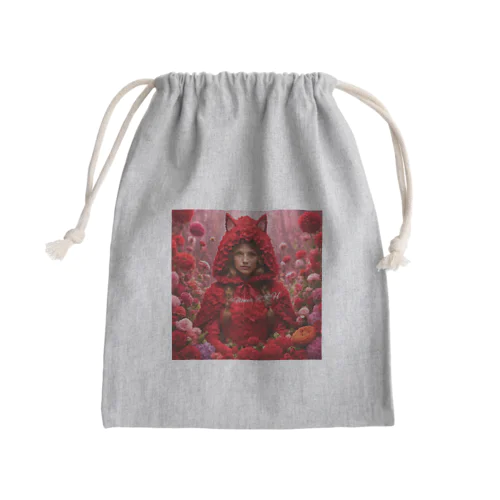 Flower R R H（フラワー・レッド ライディング フード） Mini Drawstring Bag