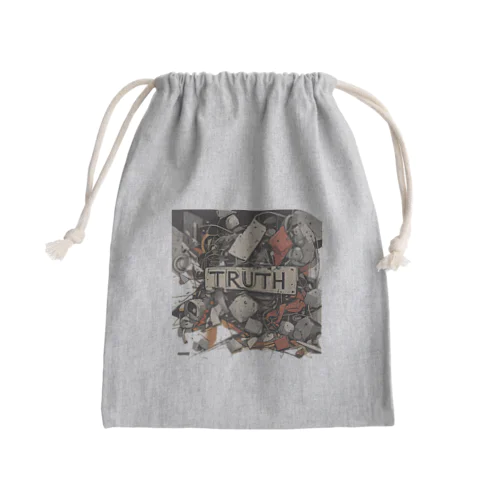 「【短編】『お月見』」 Mini Drawstring Bag