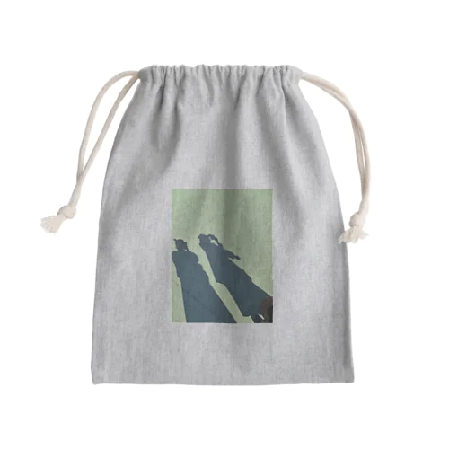 かげ Mini Drawstring Bag