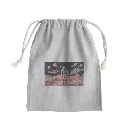 ビートルくん未知との遭遇 ー Beetle's Encounter with the Unknown ー Mini Drawstring Bag