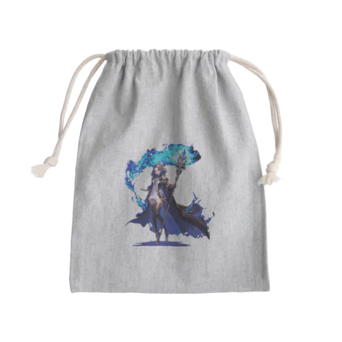 青魔道士　－　blue mage　－ Mini Drawstring Bag