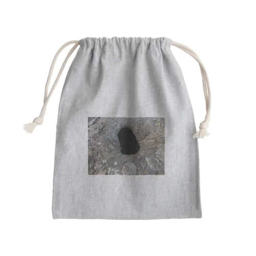 穴ー木ー Mini Drawstring Bag