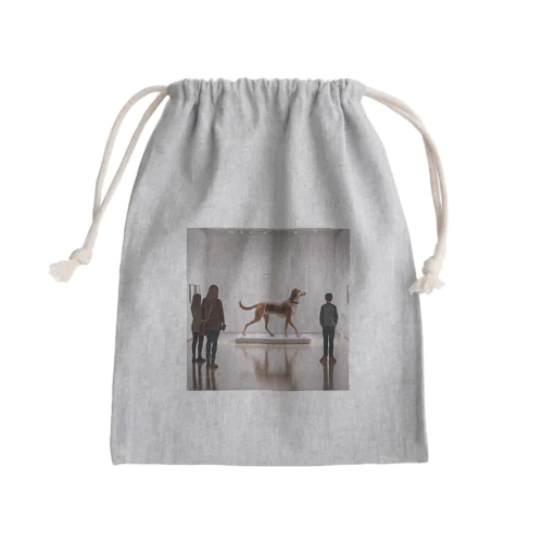 展示犬 Mini Drawstring Bag