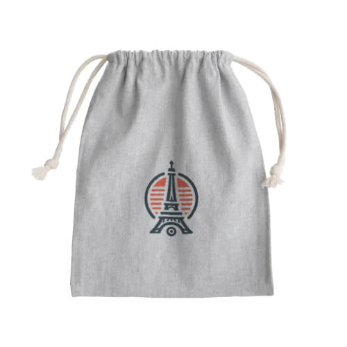 PARIS2024 Mini Drawstring Bag