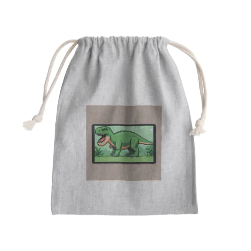 インテリアザウルス Mini Drawstring Bag