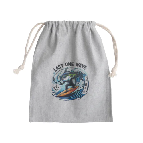 まじマグロ Mini Drawstring Bag