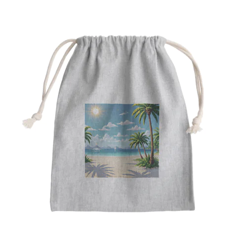 Sandy Shore Mini Drawstring Bag