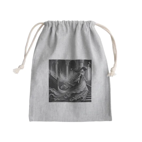 城壁の美女 Mini Drawstring Bag