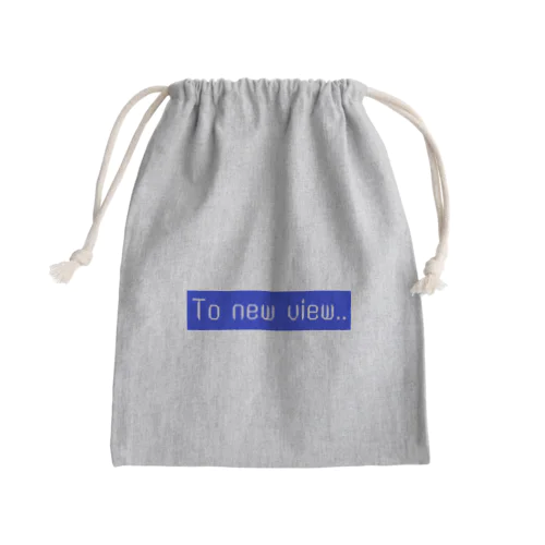 to new view Mini Drawstring Bag