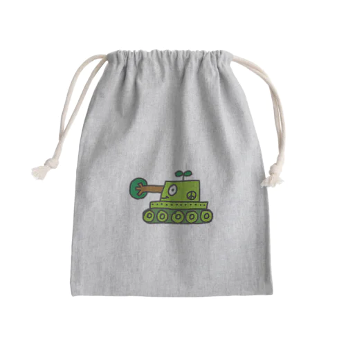 ピースくん Mini Drawstring Bag