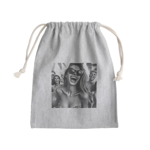 Summer Party Mini Drawstring Bag