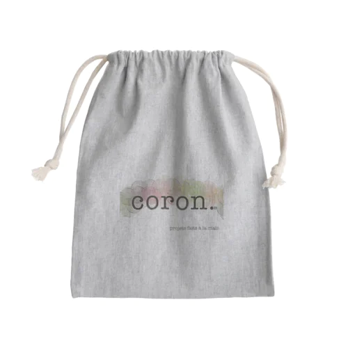 coron.ショップブランドマーク Mini Drawstring Bag