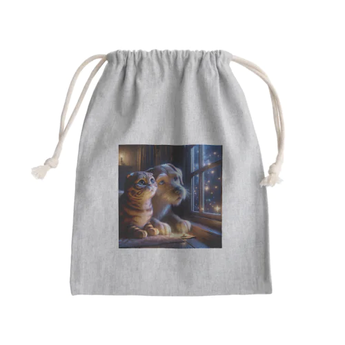 Realcat Mini Drawstring Bag