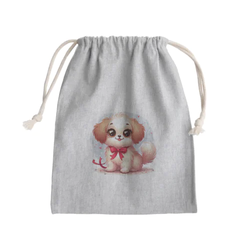 癒しのわんちゃんグッズ Mini Drawstring Bag