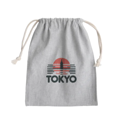 東京 Mini Drawstring Bag