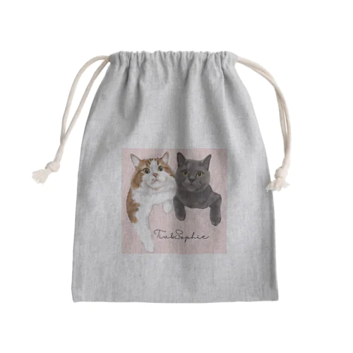 sophie tiv Mini Drawstring Bag