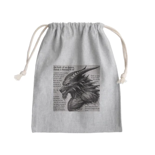 とある目撃記事より Mini Drawstring Bag