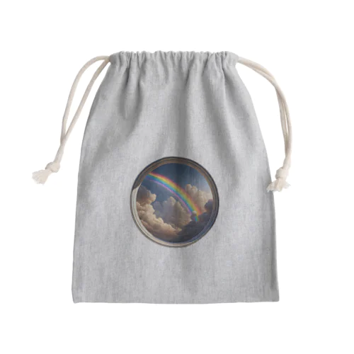 虹 Mini Drawstring Bag