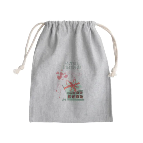 美味しいチョコレート Mini Drawstring Bag