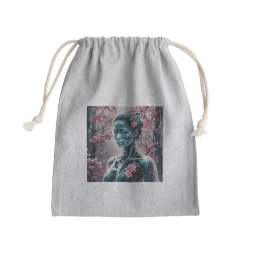 レントゲン妖怪　X女（ばつおんな） Mini Drawstring Bag