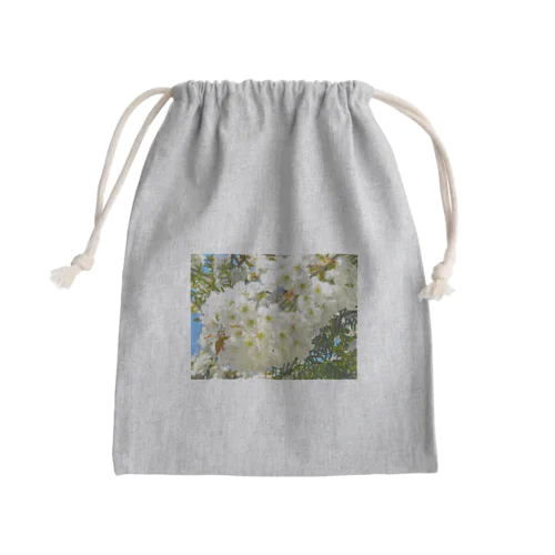 白桜 Mini Drawstring Bag