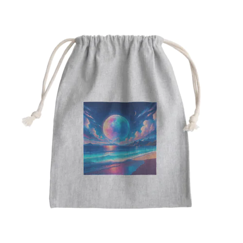 海 Mini Drawstring Bag