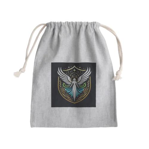 天使の盾 Mini Drawstring Bag